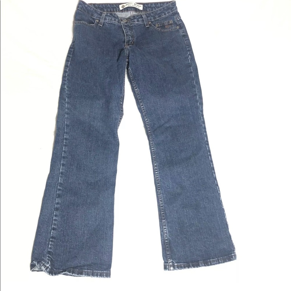 Harley Davidson Womens Riding Jeans Boot Size 6P